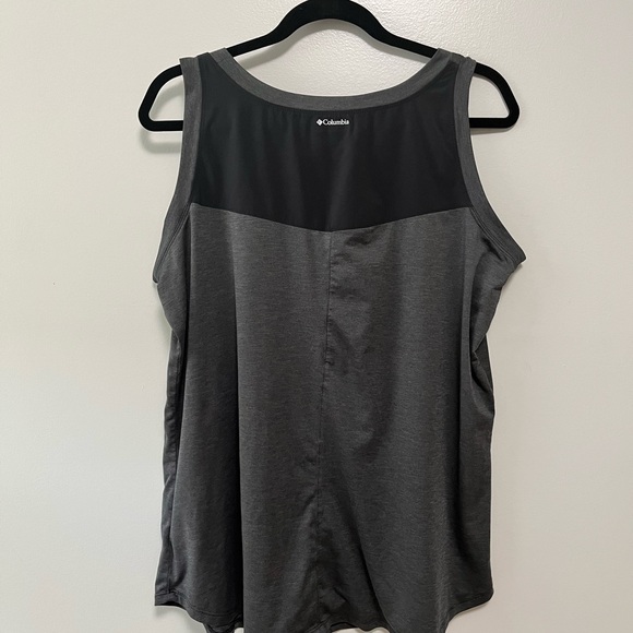 Columbia Heather Gray Place to Place Tank Top - Picture 4 of 4